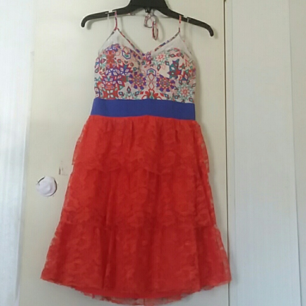Flying Tomato Halter Dress Size Medium